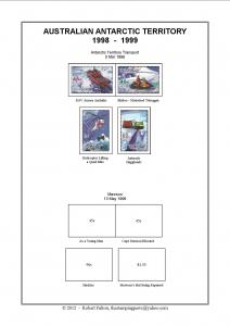 Australian Antarctic Territory Stamp Album