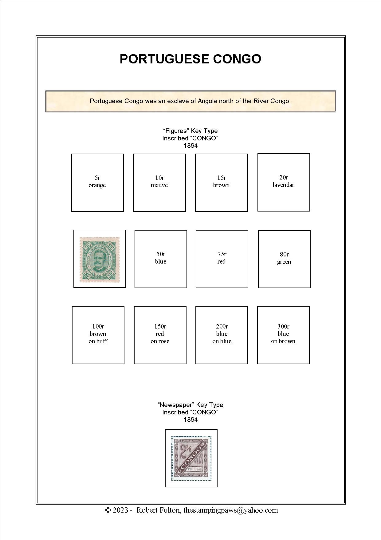 Angola Stamp Album