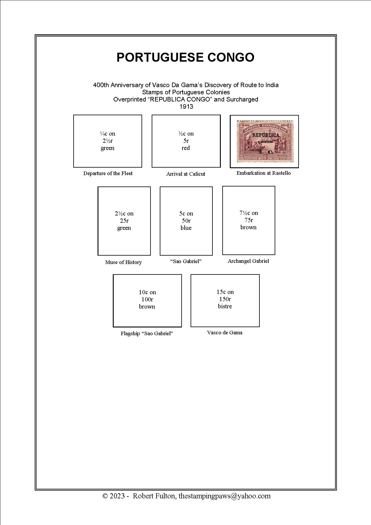 Angola Stamp Album