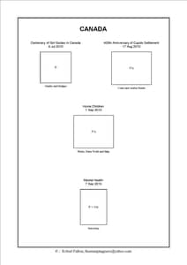 Canada Stamp Album