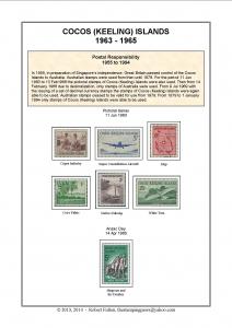 Cocos (Keeling) Islands Stamp Album