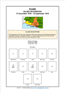 Italy (Fiume) Stamp Album