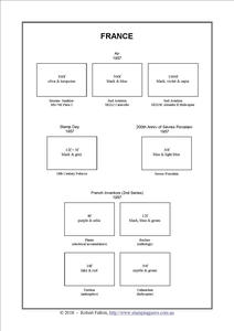 France Stamp Album