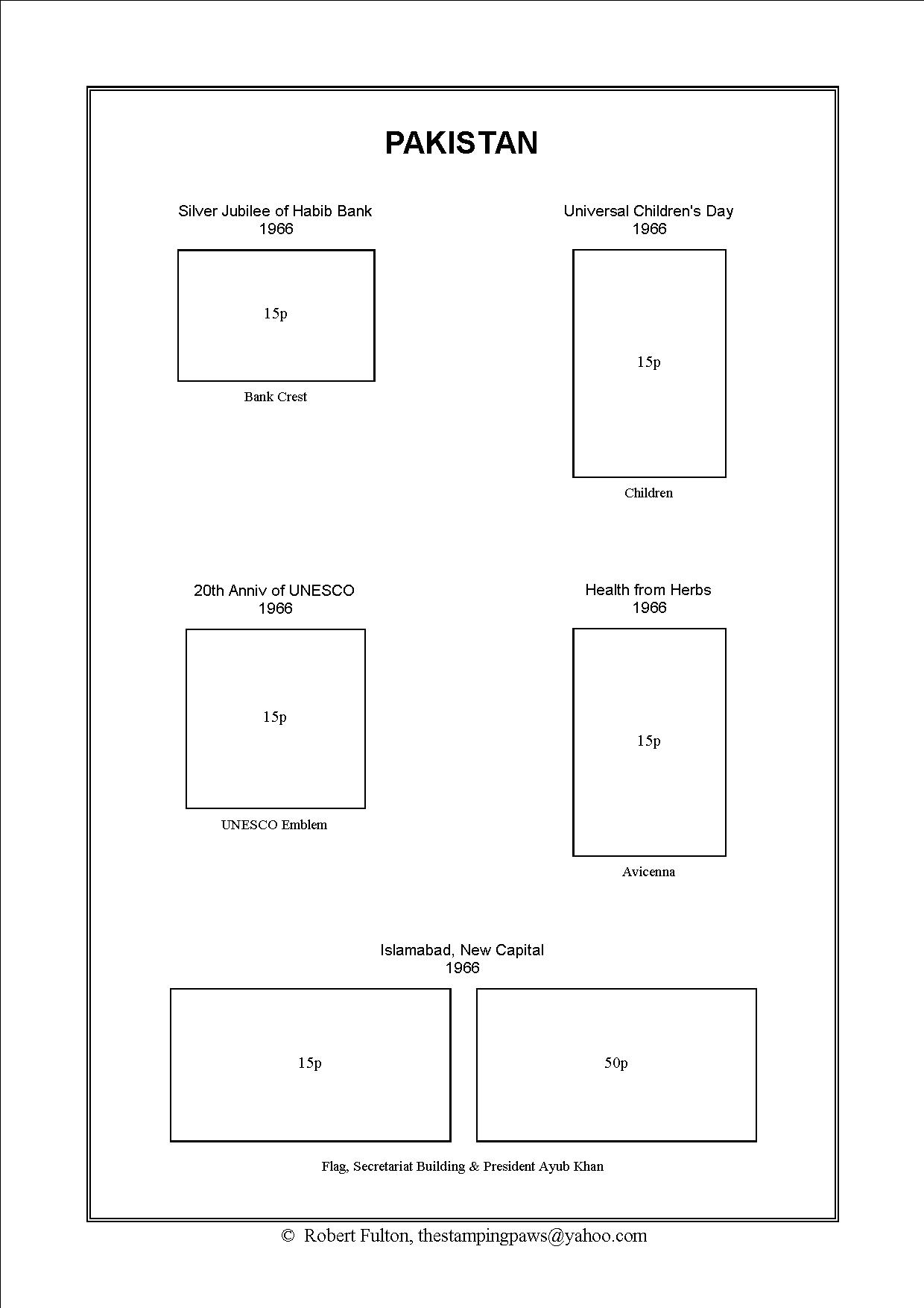 Pakistan Stamp Album