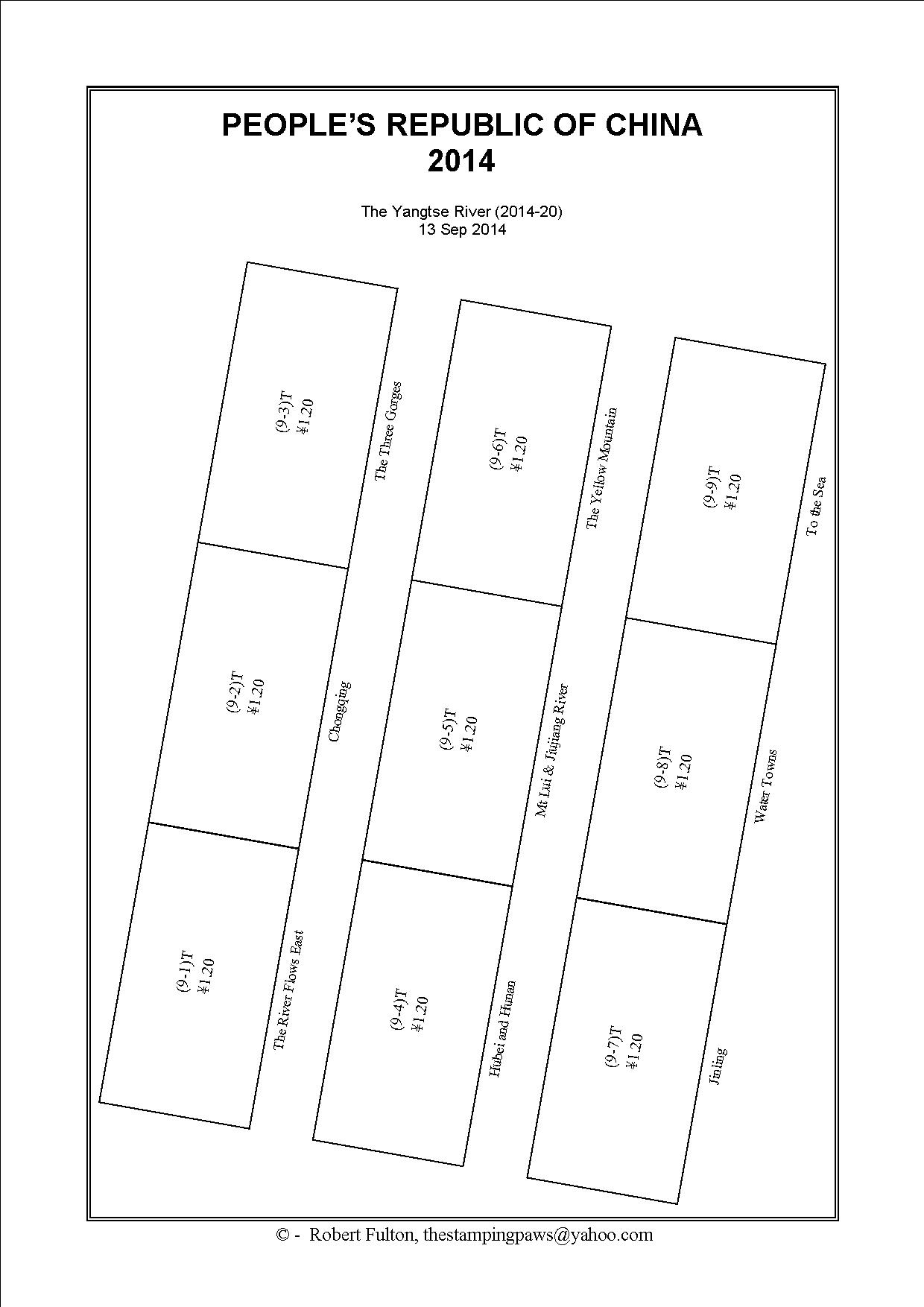 Peoples Republic of China Stamp Album