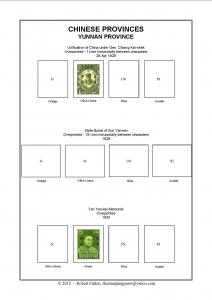Chinese Provinces Stamp Album