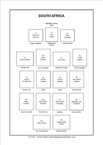 South Africa Stamp Album