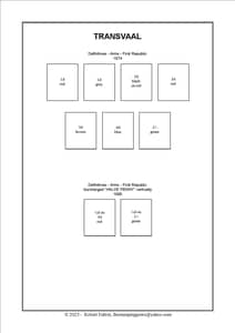 South Africa Stamp Album